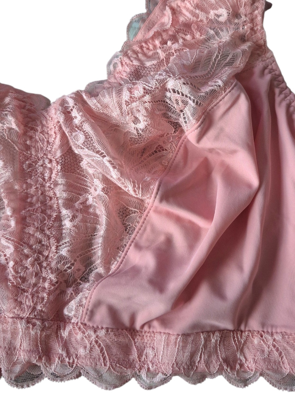 Breezies Soft Support Lace Wirefree Bras 1X Set of 3 Pastel UltimAir Romantic - Picture 4 of 8